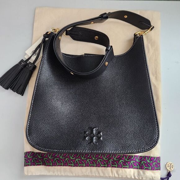 Tory Burch Large Thea Convertible Leather Shoulder Bag - Picture 3 of 7